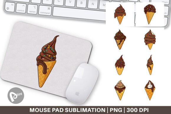 Mouse Pad Dipped Ice Cream: Evaluating Creative Designs for Your Workspace
