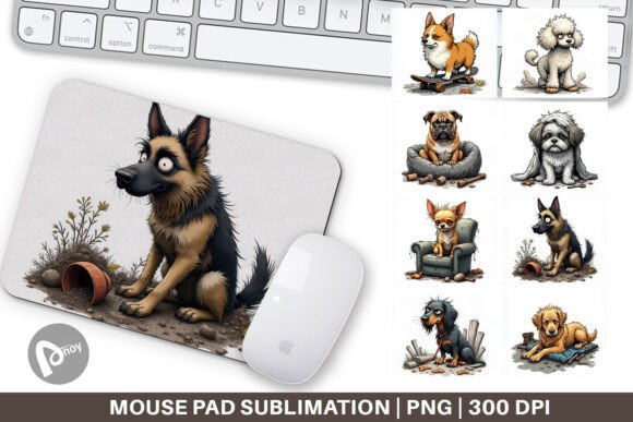 Mouse Pad Grumpy Pooch — When Personality Meets Precision on Your Desktop