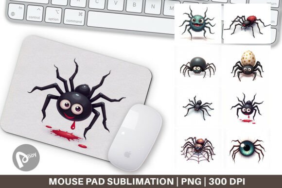 Mouse Pad Spider Twists: Desk Design That Works