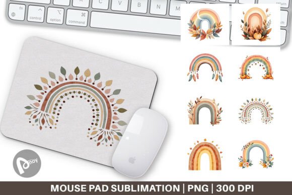 Rethinking the Workspace: How the Mouse Pad Earthy Boho Fall Brings Intention to Everyday Creativity