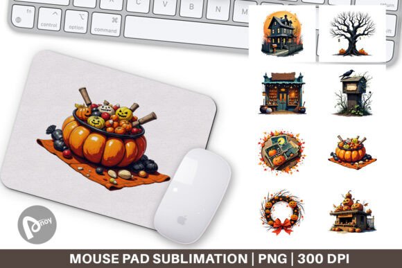 What a Mouse Pad Vintage Halloween Brings to Your Desk Setup